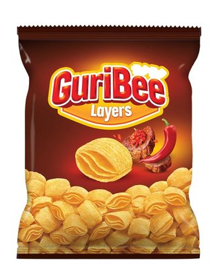 Trademark GURIBEE LAYERS dan Kemasan