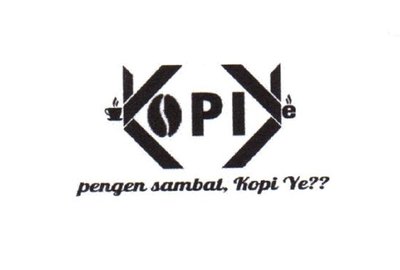 Trademark Kopi Ye Pengen Sambat, Kopi Ye ??