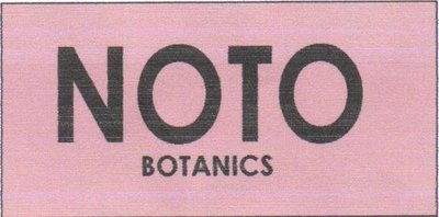 Trademark NOTO BOTANICS