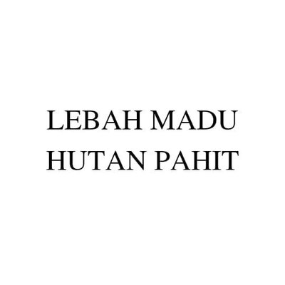 Trademark LEBAH MADU HUTAN PAHIT