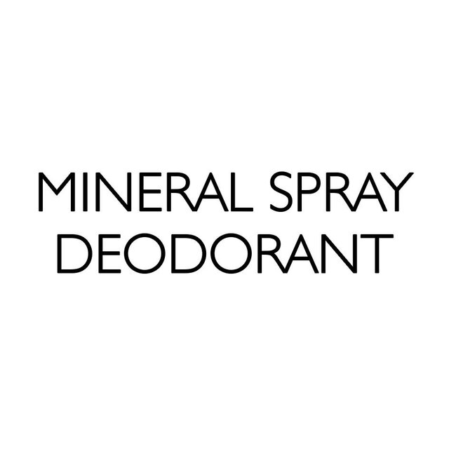 Trademark MINERAL SPRAY DEODORANT