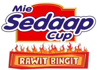 Trademark MIE SEDAAP CUP RAWIT BINGIT dan Logo