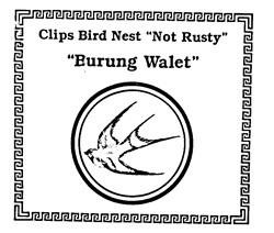 Trademark BURUNG WALET + LUKISAN