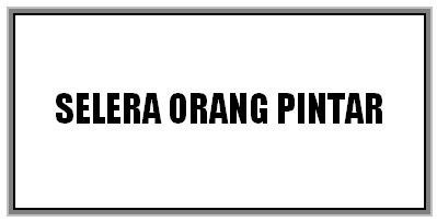 Trademark SELERA ORANG PINTAR