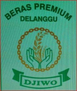 Trademark DJIWO + LOGO BERAS PREMIUM DELANGGU