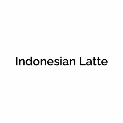 Trademark Indonesian Latte