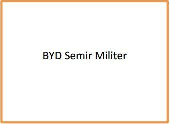 Trademark BYD Semir Militer