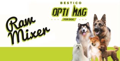 Trademark BESTICO OPTI MAG Raw Mixer FOR DOG + LUKISAN