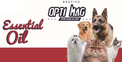 Trademark BESTICO OPTI MAG Essential Oil FOR DOG & CAT + LUKISAN