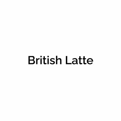 Trademark British Latte