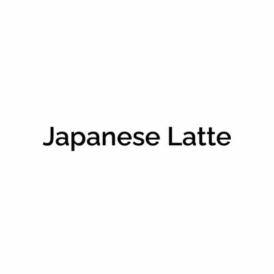 Trademark Japanese Latte