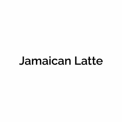 Trademark Jamaican Latte