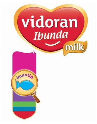 Trademark vidoran Ibunda milk imunUp + Logo