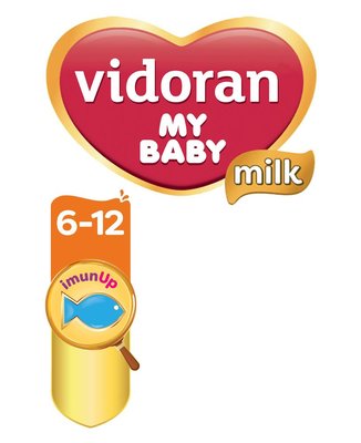 Trademark vidoran MY BABY milk 6-12 imunUP + Logo