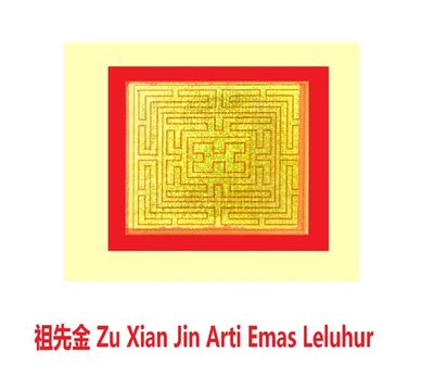 Trademark Zu Xian Jin + Tulisan Kanji + Lukisan