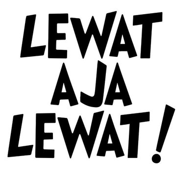 Trademark LEWAT AJA LEWAT!