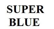 Trademark SUPER BLUE