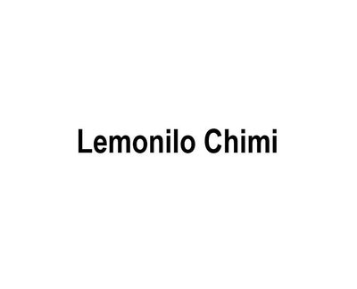 Trademark Lemonilo Chimi