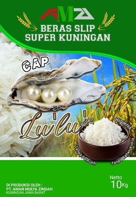 Trademark AMZ Beras Slip Super Kuningan Cap Lu'lu