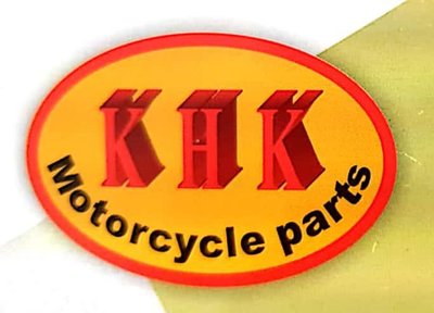 Trademark KHK MOTORCYCLE PARTS + LOGO