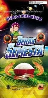 Trademark Beras Semesta + Lukisan