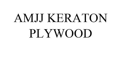 Trademark AMJJ KERATON PLYWOOD