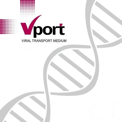 Trademark VPORT VIRAL TRANSPORT MEDIUM + Lukisan