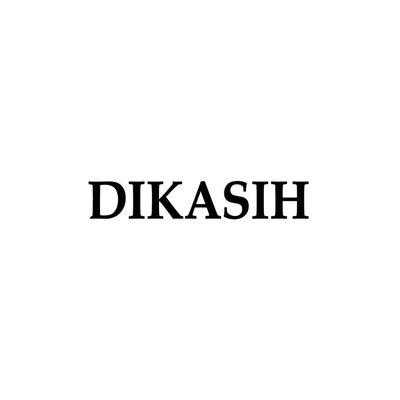 Trademark DIKASIH