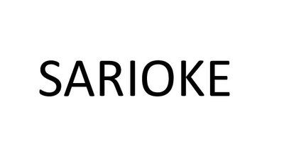 Trademark SARIOKE