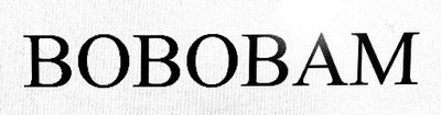 Trademark BOBOBAM