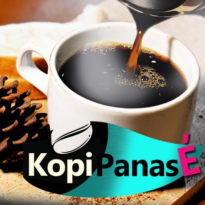 Trademark Kopi Panas'E + Lukisan/Logo