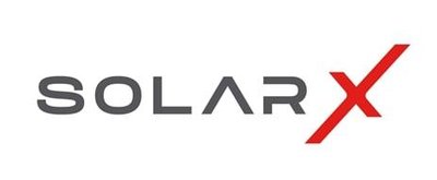 Trademark SolarX + Logo