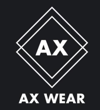 Trademark AX WEAR + LOGO