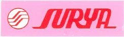 Trademark SURYA + LOGO