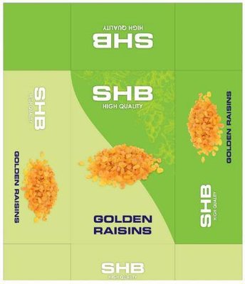 Trademark SHB GOLDEN RAISINS