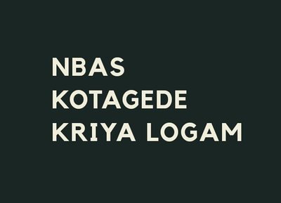 Trademark NBAS KOTAGEDE KRIYA LOGAM ADALAH NAMA USAHA