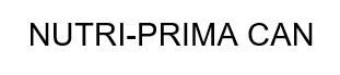 Trademark NUTRI-PRIMA CAN