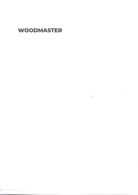 Trademark WOODMASTER