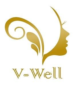 Trademark V-Well + logo