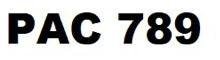 Trademark PAC 789