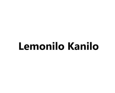 Trademark Lemonilo Kanilo