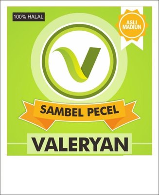 Trademark merek dagang sambel pecel valeryan diambil dari nama usaha