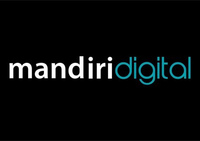 Trademark Mandiri Digital (Logo Putih-Hijau Kebiruan)