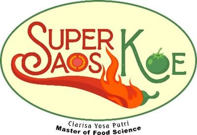 Trademark LOGO + SUPER SAOS KOE Clarisa Yosa Putri Master of Food Science