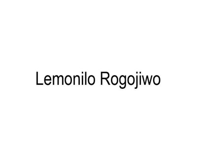 Trademark Lemonilo Rogojiwo