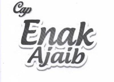 Trademark Cap Enak Ajaib