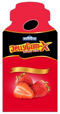 Trademark DONALD JELLYGUM-X + LOGO