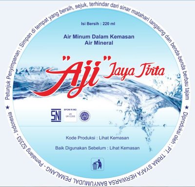 Trademark "Aji" Jaya Tirta