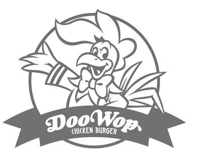 Trademark Doo Wop CHICKEN BURGER + LOGO