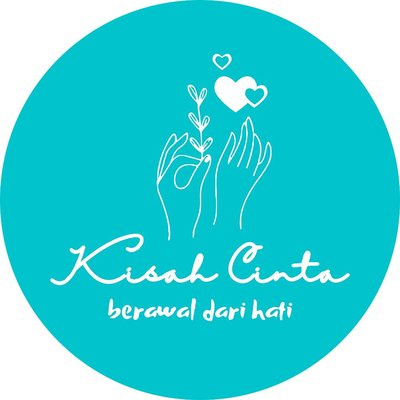 Trademark Kisah Cinta berawal dari hati + lukisan